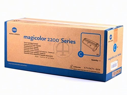 Toner cyan Magicolor 2200 DP Konica Minolta 4145-703 cartouche d'impression laser
