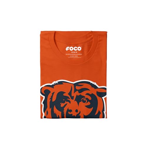 Image of FOCO Men's NFL Team Primary Logo Black Short Sleeve T-Shirt