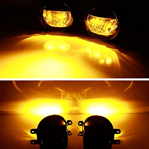 Kit faros niebla LED ámbar para Toyota Camry 2018-2020 miniatura 3