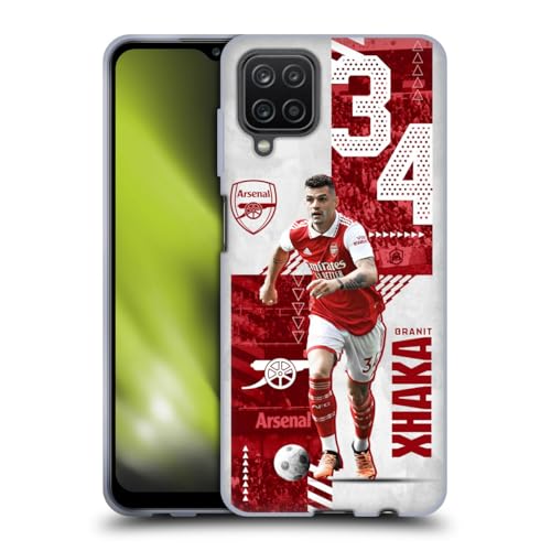Funda del Arsenal FC Granit Xhaka viste tu Samsung Galaxy A12 en cada partido
