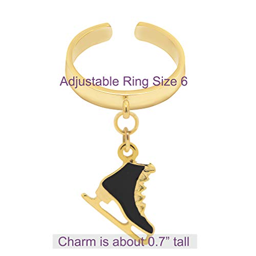 Image of Spinningdaisy Dangling Mighty Tiny Charm Adjustable Ring