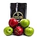 Ashka Premium - Doypack 75g - Two Apples/The Double Crunch/Double Apples Shisha Flavour Hookah Taste - taba-co Free nicot-ine Free Aroma Hookah Flavour narghilea