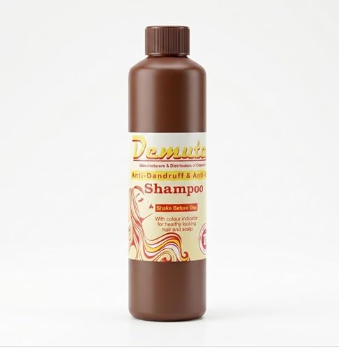 Demuta Anti-Dandruff Shampoo with Colour Indicator | Scalp Care, Shake Before Use