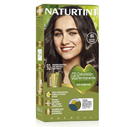NATURTINT Biobased, Coloración Permanente Sin Amoniaco, 100%...