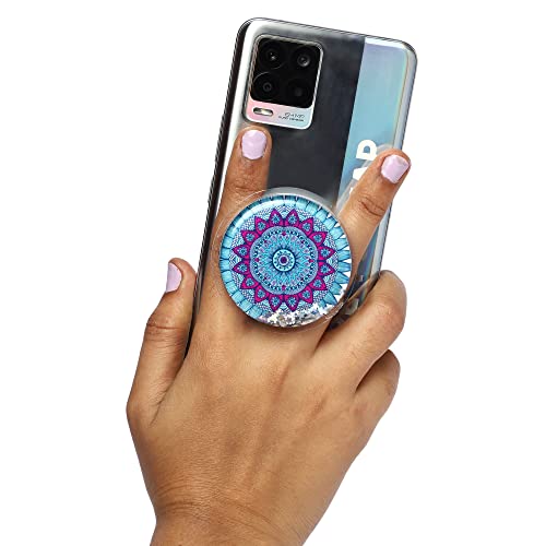 Image of Cute Anime Mobile Holders (Mandala Blue and Pink)