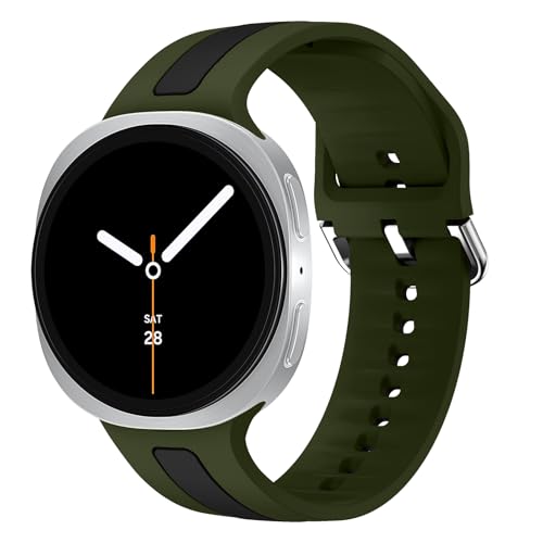 Samsung Galaxy Watch 8�p�V���R���o���h 40mm 44mm/Watch 8 �N���V�b�N 46mm �����Y ���f�B�[�X �f�U�C�i�[ �c�� ���ԂȂ� �X�|�[�c�X�g���b�v Correa ���X�g�o���h Samsung Watch 8 �o���h 