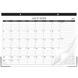 Desk Calendar 2023-2024 - Large Desk Calendar 2023-2024, Jul. 2023 - Dec. 2024, 17" x 12", Large Rul