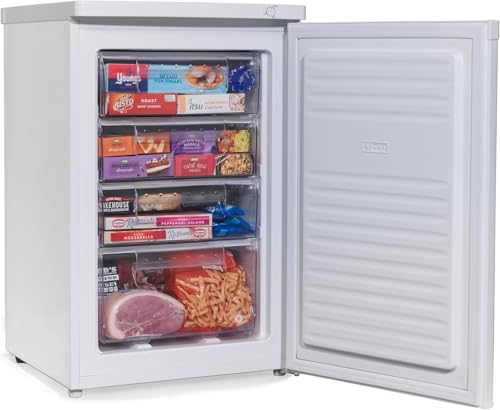 English Electric Under Counter Freezer EEF085H 91 Litre 55cm wide, White, Reversible Door - 4...