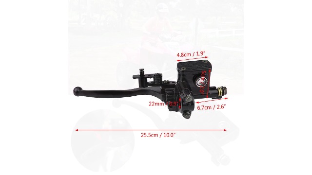 Pompa Freno Anteriore Sinistra Adatta Per Quad Da 50 Cc, 110 Cc E Anteriore Da 22 Mm 78 Pollici 81073839