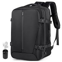 Mochila Premium De Viagem A Vácuo Grande Executiva Bordo Expansível Notebook Bombinha Inclusa Bolsa Para Viagem Avião