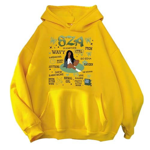Sweat à capuche SZA décontracté idéal pour vos moments de détente