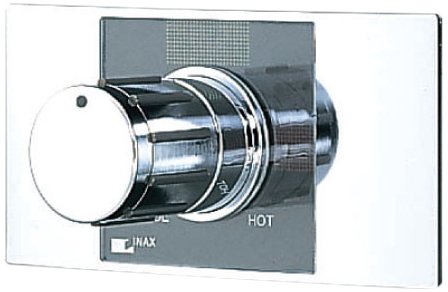LIXIL(リクシル)INAX 湯水混合栓 パブリック向け 埋込ミキシング混合水栓 ヴィラーゴシリーズ 呼び径13mm 下向吐水 BF-22M