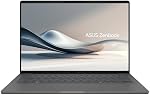Ordinateur portable ASUS Zenbook A14; PC Copilot+, ordinateur portable ultrafin, 14” WUXGA OLED, processeur Snapdragon X, 32 Go de mémoire, 1 To SSD, Wi-Fi 6E, gris Islande, UX3407QA-DS51-CA