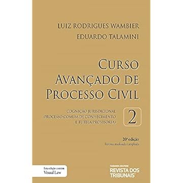 Capa do livro Curso Avançado De Processo Civil - Volume 2 - Cognição Jurisdicional - 20º Edição