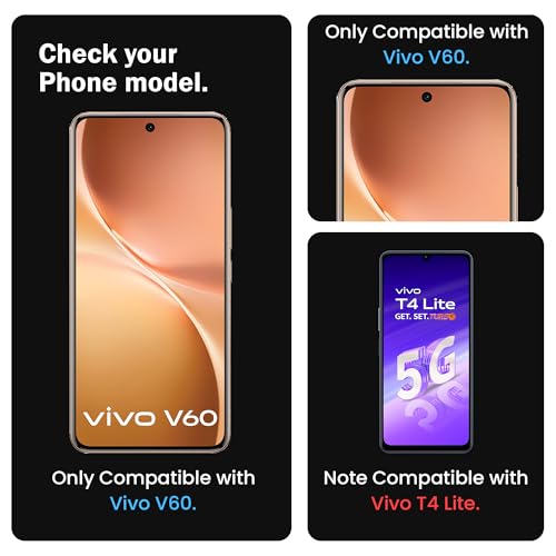 Image of FIRST MART Military-Grade Gorilla UV Tempered Glass For Vivo V60 / Vivo V60e 5G - 9H Hardness, Edge-to-Edge, Bubble-Free