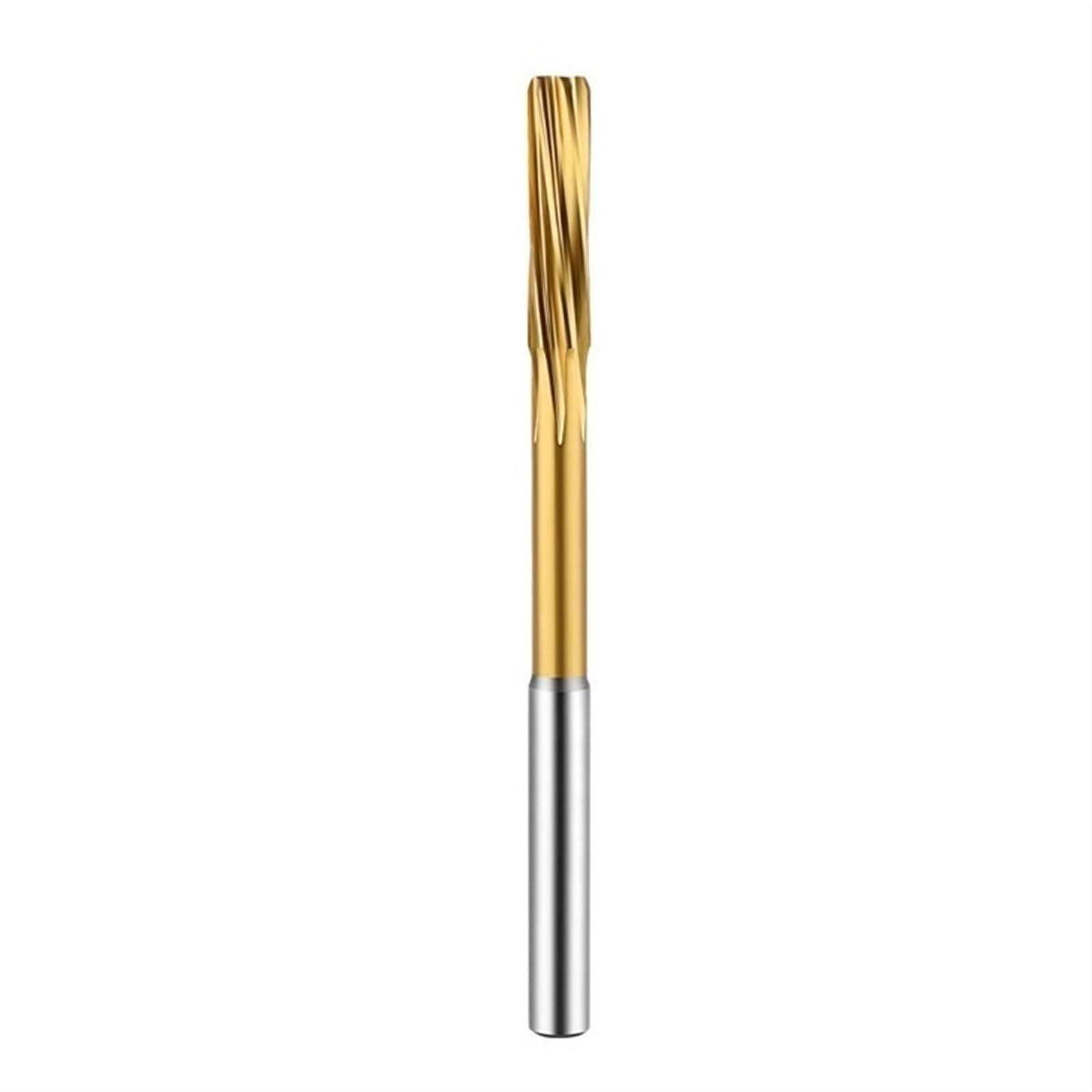 Alesatori con scanalatura a Spirale - Ideali for progetti di Lavorazione Alesatore elicoidale HSS-CO Acciaio Inossidabile Placcato Cobalto Titanio (Size : D9x36CxH7)