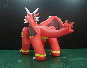 ドラゴンレッド　ツヤあり　フロート　空気ビニール風船　浮き輪　レア　日本未発売 ドラゴン レッド スモール ツヤあり フロート 空気ビニール風船
