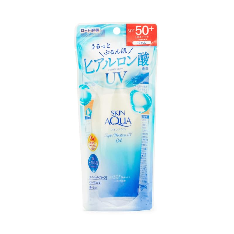 Skin Aqua Protetor Solar Super Moisture Gel 110g FPS 50 em promoção! Veja a oferta e mais achadinhos de Corpo 4 Hoje é o melhor dia para comprar Skin Aqua Protetor Solar Super Moisture Gel 110g FPS 50 com aquele preço maroto! Promoção! Aproveite a oferta! 4