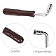 RiToEasysports Piano Tuner Wrench, Piano Tool Tuning Kit Schraubenschlüssel L-förmig klein für Zubehör für chinesische Zither-Musikinstrumente Musikinstrumentenzubehör