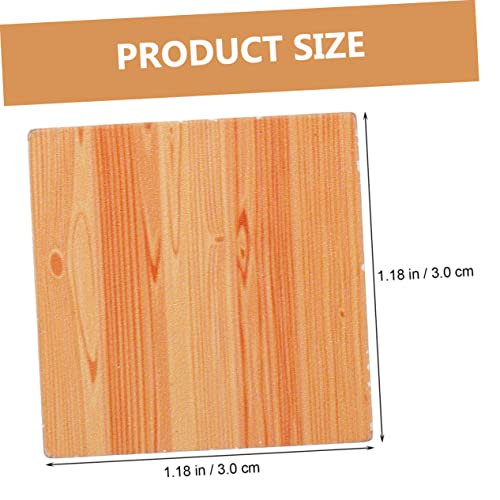 Totority 81 Pçs Miniture Tábuas De Chão Mini Mosaico Acessórios Mode Buliding Adereços Decorativos P