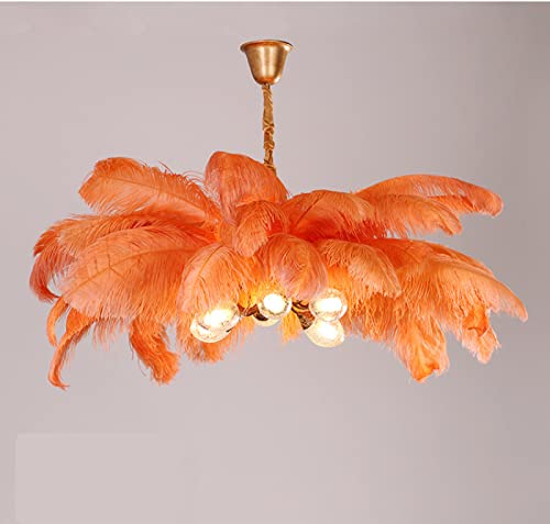 Feder Tischlampe Feder Lampe,Feder Nachttischlampe Federlampe,Kreativer...