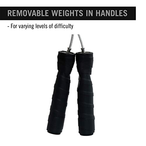 Comba de velocidad ajustable Everlast de 11 M para evitar enredos al saltar 4