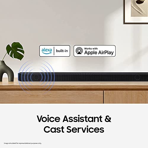 Image of Samsung 656 W 11.1.4ch (HW-Q990C /XL) Q-Symphony Soundbar Wireless Subwoofer, Top /Centre /Side Firing Speakers, Wide Range Tweeter, Wireless Rear Speaker, Dolby Atmos, Built-in Alexa, AirPlay2, Wi-Fi