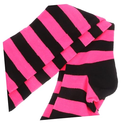 FRCOLOR 2sets Boys and Girls Knitted Striped Socks and Gloves Set Comfortable Arm Warmers and Cozy Accessories for Soft and Adorable Design Light and Stripes3