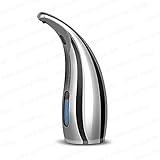 自動ソープディスペンサー ハンドソープ 自動 ノータッチ オート センサー 300ml 電池式 ハンドソープ 食器用洗剤 キッチン 洗面所などに適用 (シルバー)