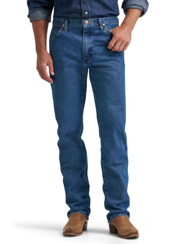 Image of Wrangler Men's Retro Slim Fit Straight Leg Jean