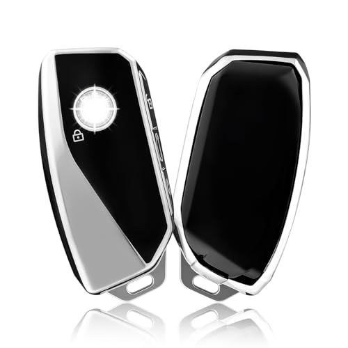 OFFCURVE Key Fob Cover for BMW, Special Car Key Case