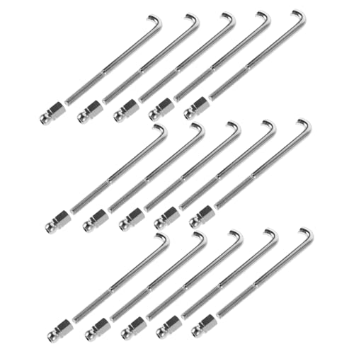 GOOHOCHY Banjo Guitar Setup Kit 48pcs Banjo Hook Nut Repair Tools Musical Instrument Accessories Parts