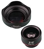 Macro Fisheye Lens Kit for Samsung, iPhone, Galaxy, Oneplus, Android Phones (for Almost All Phones)...