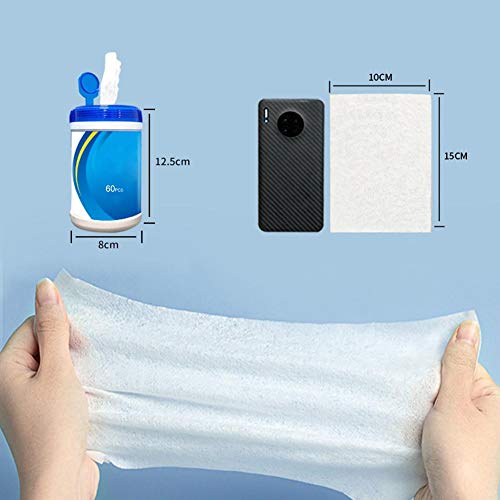 image for Hoicenja Disinfectant Wipes, Portable Wet Wipes 60 Sheets/Pack Cleanin