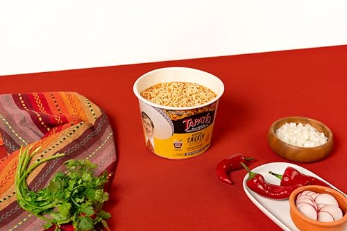 Tapatio Spicy Ramen Noodle Soup Big Bowl - Chicken Flavor - 3.88 Oz (Bulk Case of 6)