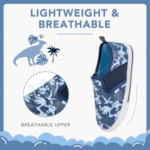 Unisex Slip-On Sneakers Kids Sports Shoes Toddler Casual Lightweight Tennis Shoes for Girls Boys3