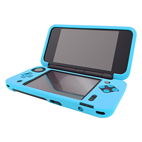 Silicone Case for New Nintendo 2DS XL, Protective Cover Skins for New Nintendo 2DS LL - Blue Silicone Case for New Nintendo 2DS XL, Protective Cover Skins for New Nintendo 2DS LL - Blue