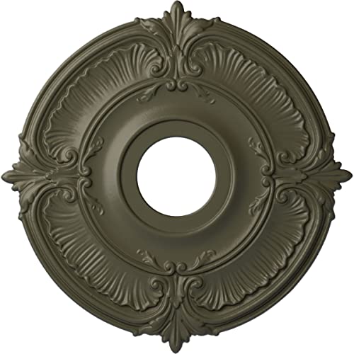 Image of Ekena Millwork CM18ATWHFDecorative Ceiling Medallions Modeled After Original Historical Patterns & Designs, Witch Hazel