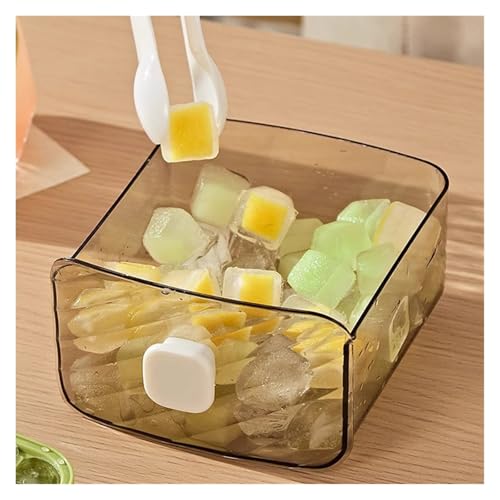 Molde de Hielo con 48 Cubos y Cajón con Asa Blanca miniatura 7