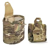 Compatibile con Molle: progettato con moduli MOLLE, si attacca facilmente a gilet, zaini o cinture per un comodo accesso durante le avventure all'aperto.