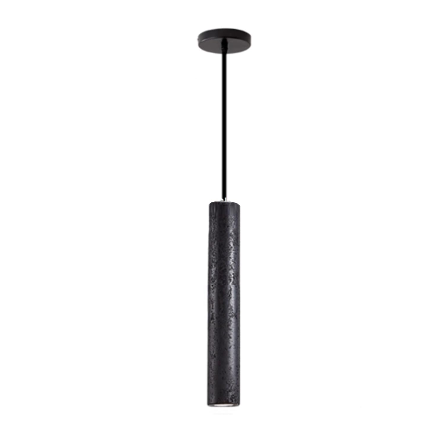 MTNROO Balck Travertine Vintage Hanging Spotlight Modern Minimalist Pendant Lights for Restaurants Coffee Shop Wabi-sabi Style Industrial Chandelier Bedroom Bedside Ceiling Lighting Fixture