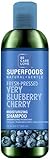Be Care Love SuperFoods Natural + Gentle Moisturizing Shampoo, Very Blueberry Cherry