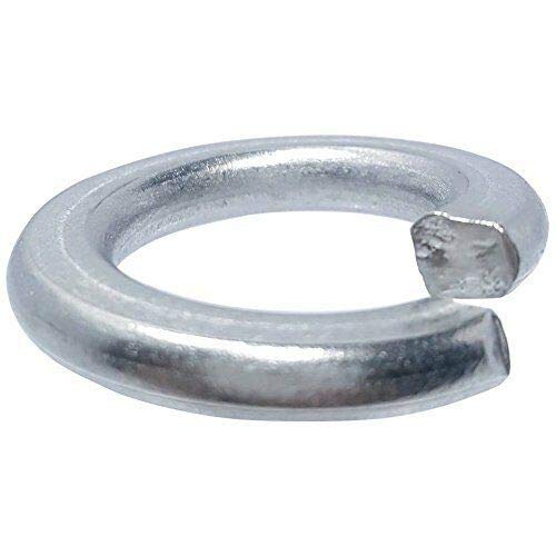 1/2" Stainless Steel Lock Washers Medium Split Grade 18-8 Quantity 10 HQ