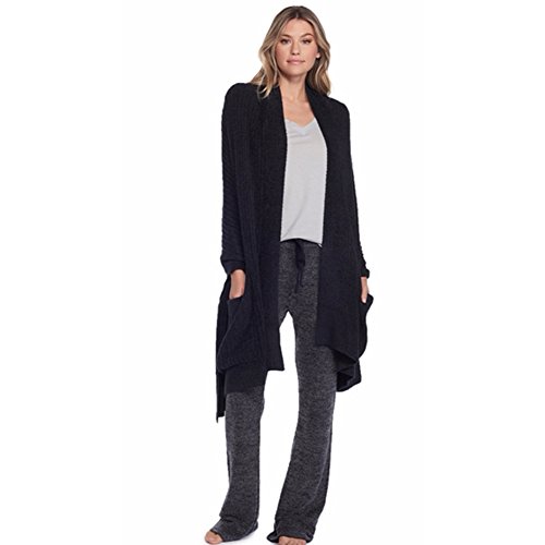 Barefoot Dreams The Cozychic Light Travel Shawl (Black)