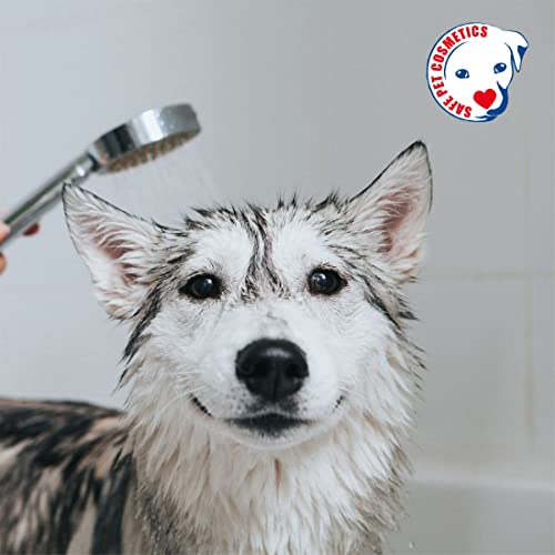 Rosa Grapefruit-Shampoo für Hunde und Katzen, speziell für mittleres Fell - Linie Fruits - 500 ml - Tönt und regeneriert den Haarmantel - hergestellt mit natürlichem Duft - IV San Bernard