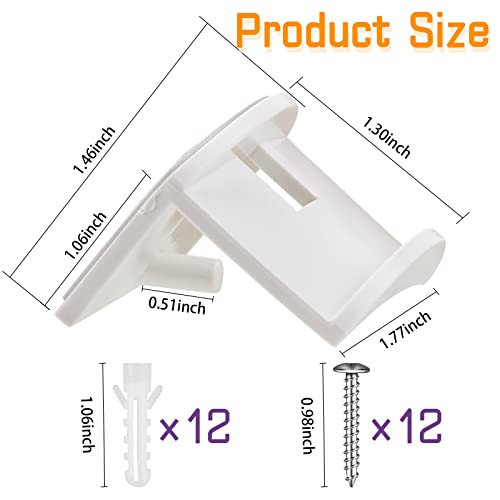 Pipihome Adhesive Hat Hooks For Wall (12-Pack) - Cap Holder Minimalist Hat Rack Organizer, No Dilling, Strong Hold Hat Hangers, Sticking Them Up Or Places To Drill For A Fixture (White) #TOP1