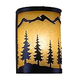 Vaxcel WS55508BBZ Yosemite Wall Sconce, 8