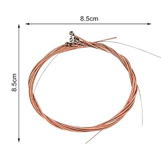 Cordes de Guitare, 18Pcs Corde de Rechange en Acier pour Guitare Folk Acoustique Électrique - Les Beatles, Paul McCartney, John Lennon, RIngo Starr, George Harrison Cordes de Guitare, 18Pcs Corde de Rechange en Acier pour Guitare Folk Acoustique Électrique – Image 3