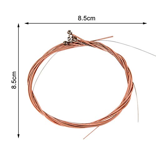 Cordes de Guitare, 18Pcs Corde de Rechange en Acier pour Guitare Folk Acoustique Électrique - Les Beatles, Paul McCartney, John Lennon, RIngo Starr, George Harrison Cordes de Guitare, 18Pcs Corde de Rechange en Acier pour Guitare Folk Acoustique Électrique – Image 4
