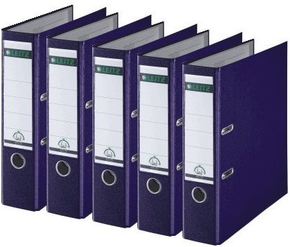 Leitz 1010 Quality Folder Plastic Wide with Patented 180o Precision Mechanism Pack of 3 8 cm Wide Light Blue product thumbnail 10